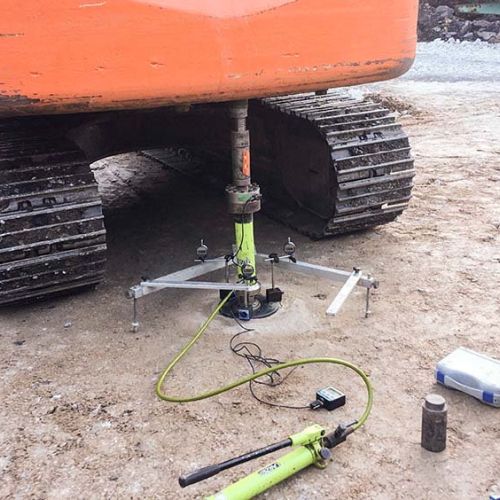 Ensayos de placa de carga