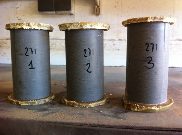 Ensayo de lechadas de inyección Bilbao